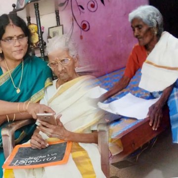 Online classrooms get their coolest kids – these 2 grannies from Kerala!