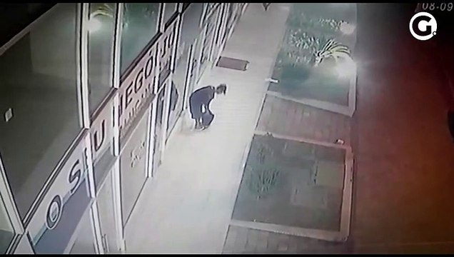 Câmera flagrou ação de criminosos em academia de Vila Velha