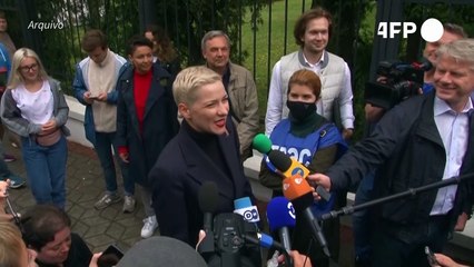 Líder da oposição em Belarus é detida na fronteira