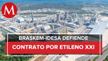Normales, cláusulas en contrato de Etileno XXI, asegura Braskem Idesa