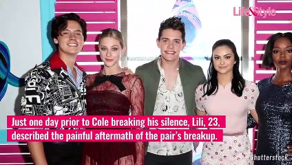 Cole Sprouse Breaks Silence On Lili Reinhart Split
