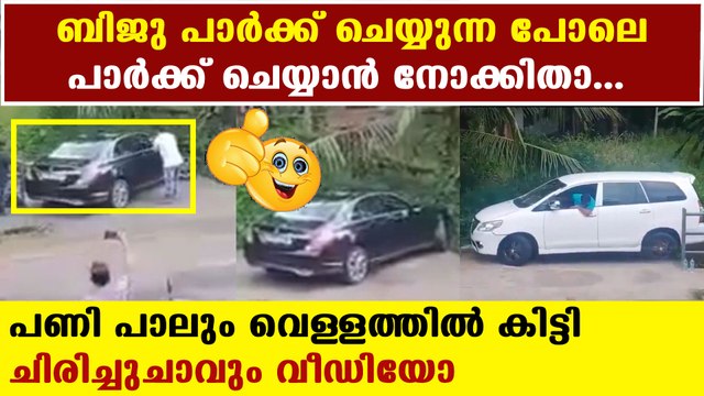 Viral car parking imitation failed | Oneindia Malayalam