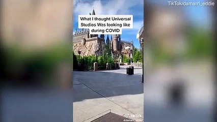 Universal Studios is packed with visitors amid COVID-19 pandemic