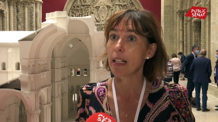 Frédérique Macarez maire de Saint Quentin explique la revalorisation du centre-ville