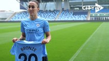 England star Bronze returns to Man City