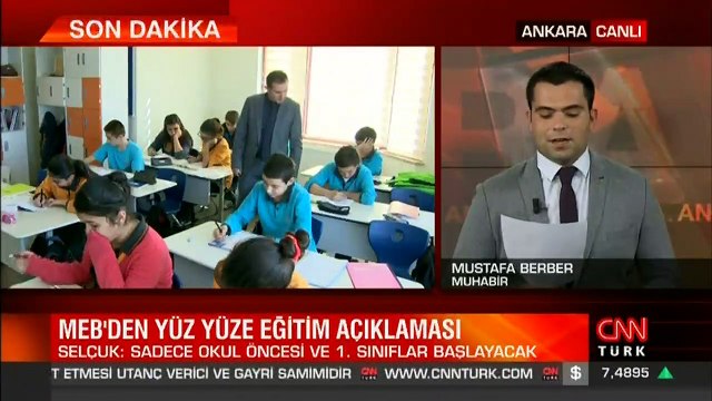 Son dakika haberi... MEB'den yüz yüze eğitim açıklaması