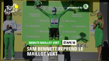 #TDF2020 - Étape 10 / Stage 10 - Škoda Green Jersey Minute / Minute Maillot Vert