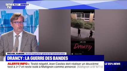 Michel Auboin: "Le niveau de violences physiques à l'intérieur de la société est en train de monter"