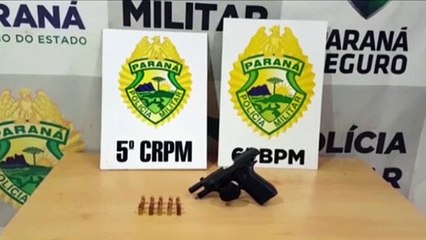 Com documentação atrasada, homem entrega arma à Polícia Militar