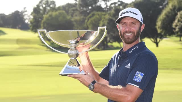 GOLF: PGA Tour: Dustin Johnson - FedEx Cup champion