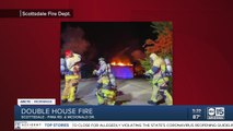 Two houses damaged in house fire overnight