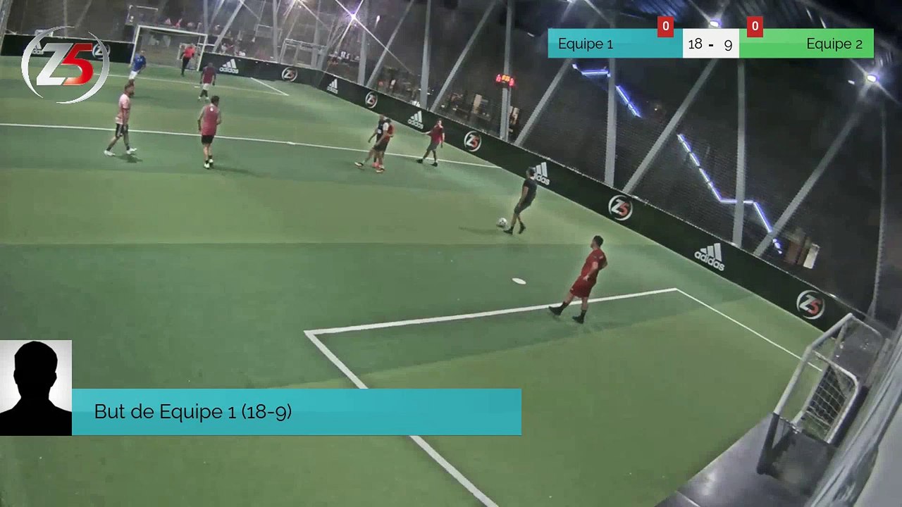 But de Equipe 1 (18-9)