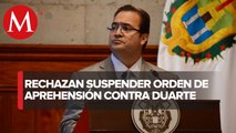 Juez rechaza suspender orden de captura contra Duarte por desaparición forzada