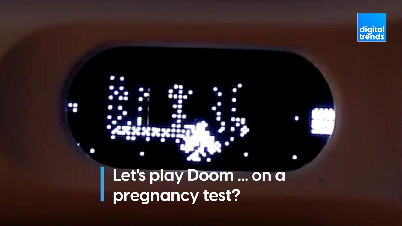 Let's play Doom ... on a pregnancy test? - video Dailymotion