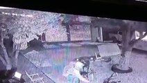Câmera mostra furto de narguilé no Bairro Pioneiros Catarinenses
