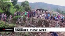 Nepal: forti piogge e smottamenti, decine di morti