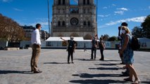 Paris Reopens Notre Dame Crypt to Visitors, More Than 1 Year After Fire