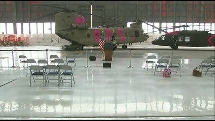 Download Video: Trump visits California to receive briefing on wildfires, speak at National Guard ceremony