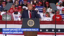 Live- Trump Speaks At Campaign Rally In North Carolina - NBC News