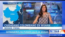 ciudadano colombiano en Wuhan