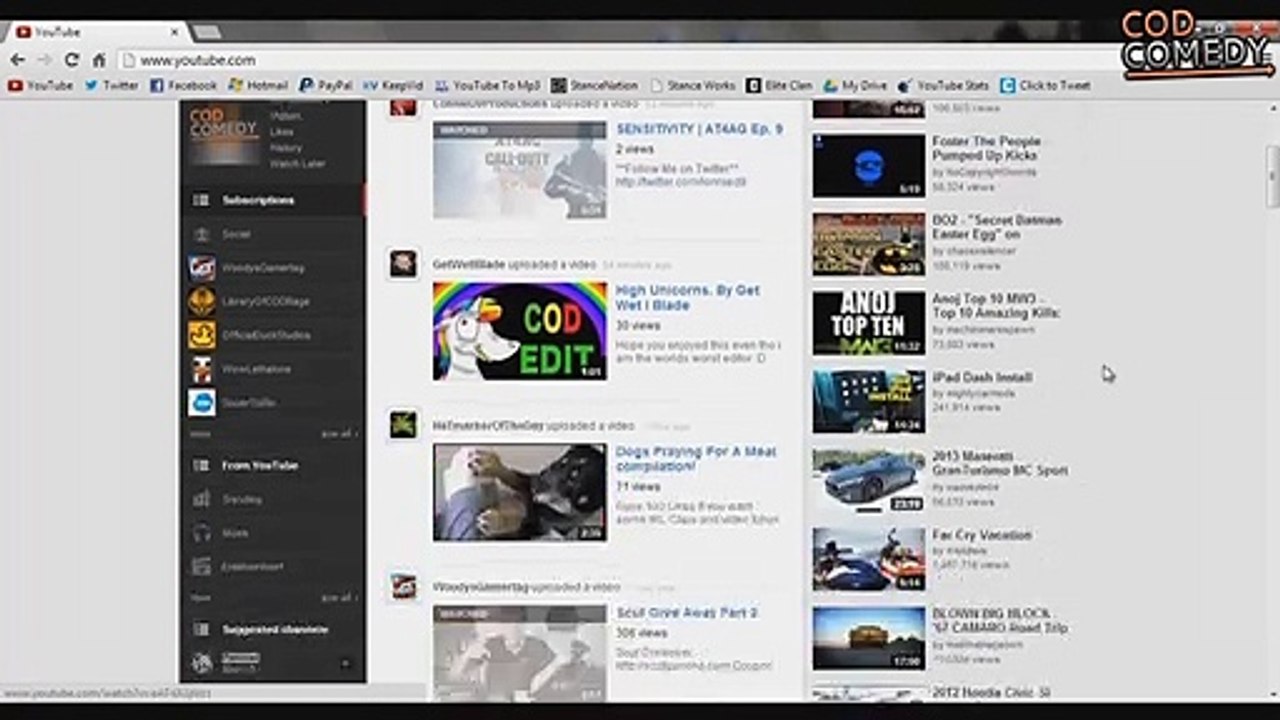 How to get the old YouTube Layout Back! (CHROME ONLY)