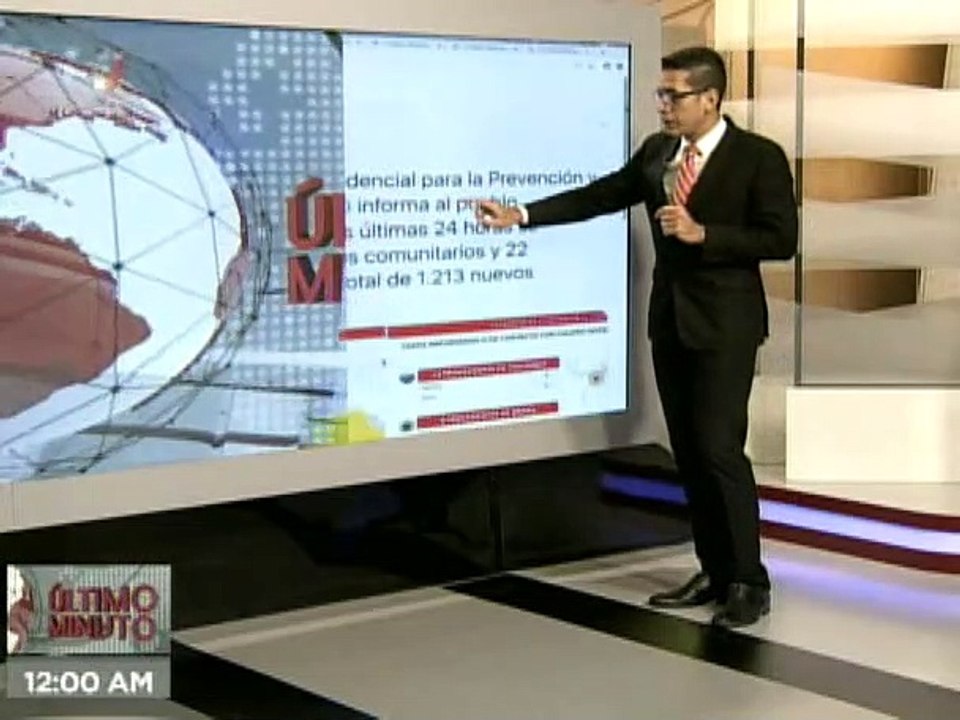 Covid-19: Al día de hoy Venezuela registra 1.19...