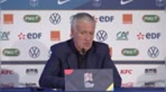 Bleus - Deschamps : Le 3-5-2 ? On aura le temps...
