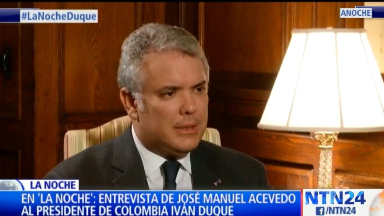 Exclusivo: Entrevista de  José Manuel Acevedo al presidente Iván Duque
