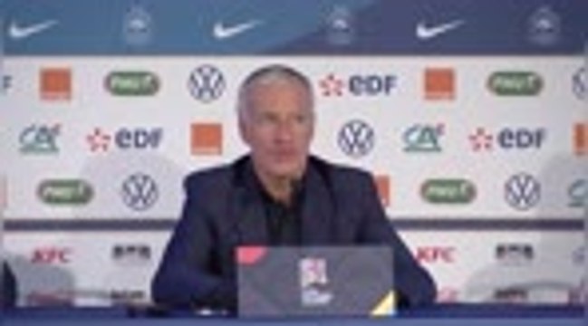 Bleus - Deschamps : Le 3-5-2 ? On aura le temps...