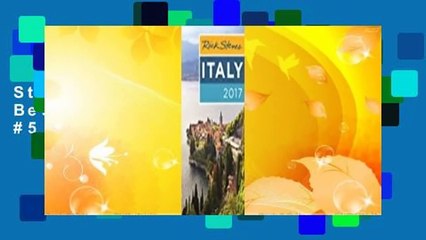 About For Books  Rick Steves Italy 2017  Best Sellers Rank : #5