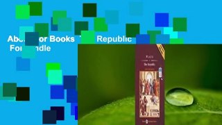About For Books  The Republic  For Kindle