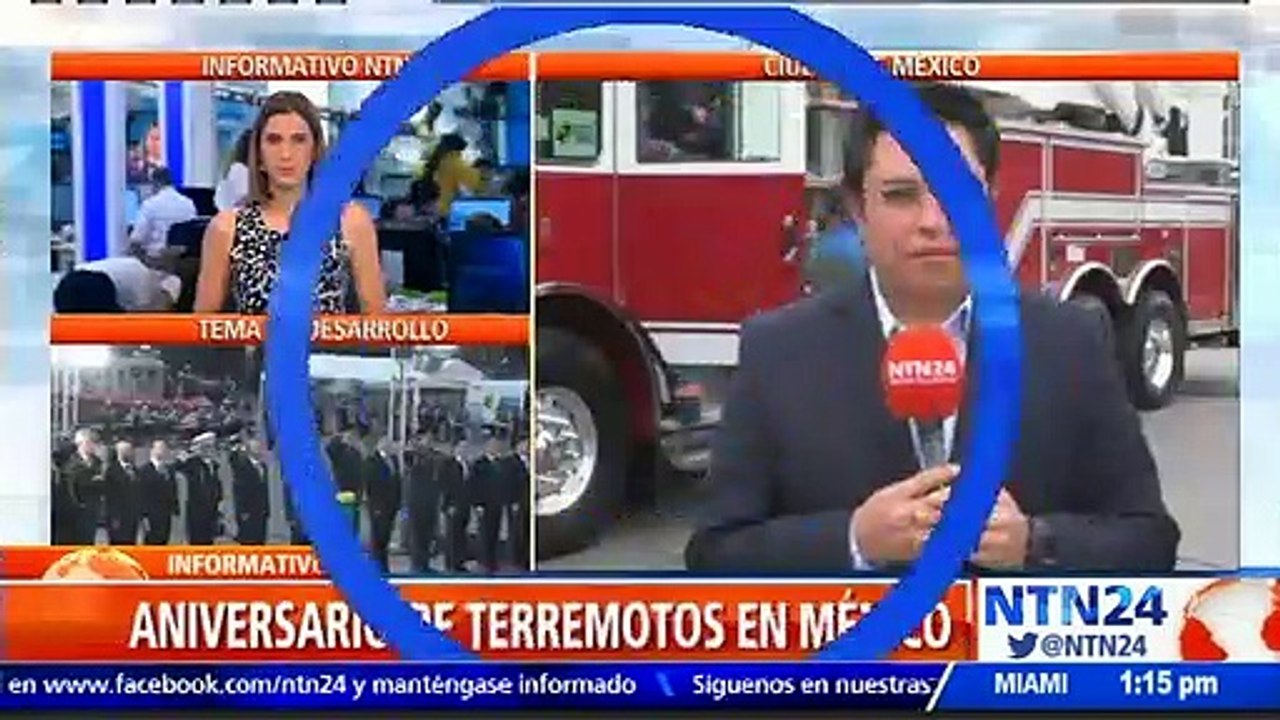 México rinde tributo a las víctimas de los terremotos de 1985 y 2017