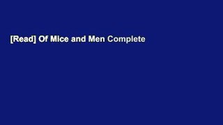 [Read] Of Mice and Men Complete
