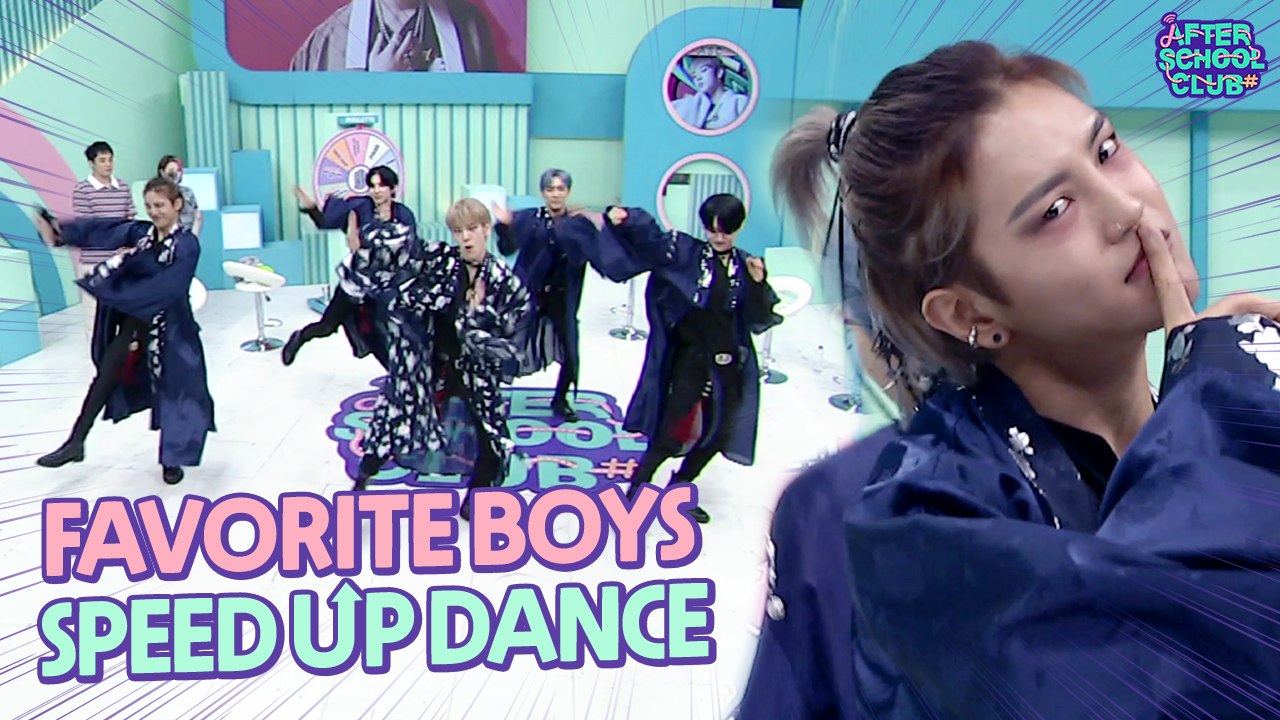 [After School Club] A.C.E  'Favorite Boys' speed up dance (에이스의 스피드업 댄스)