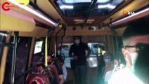 Esenyurt'ta balık istifi yolcu taşımacılığı, minibüsten 12 kişi yerine 24 kişi çıktı