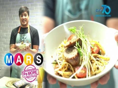 Mars Pa More: Pinoy-style Longganisa Pasta ala Wendell Ramos | Mars Masarap