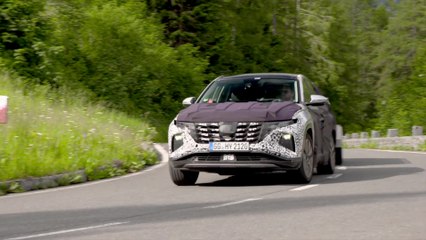 All-new Hyundai Tucson testing highlightclip