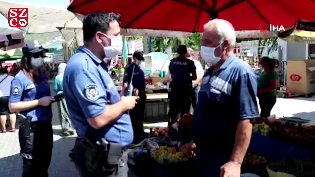 İzmir'de pazarcı esnafına HES kodu uygulaması başladı