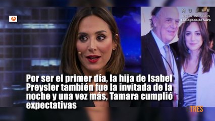 Tamara Falcó debuta en 'El Hormiguero'