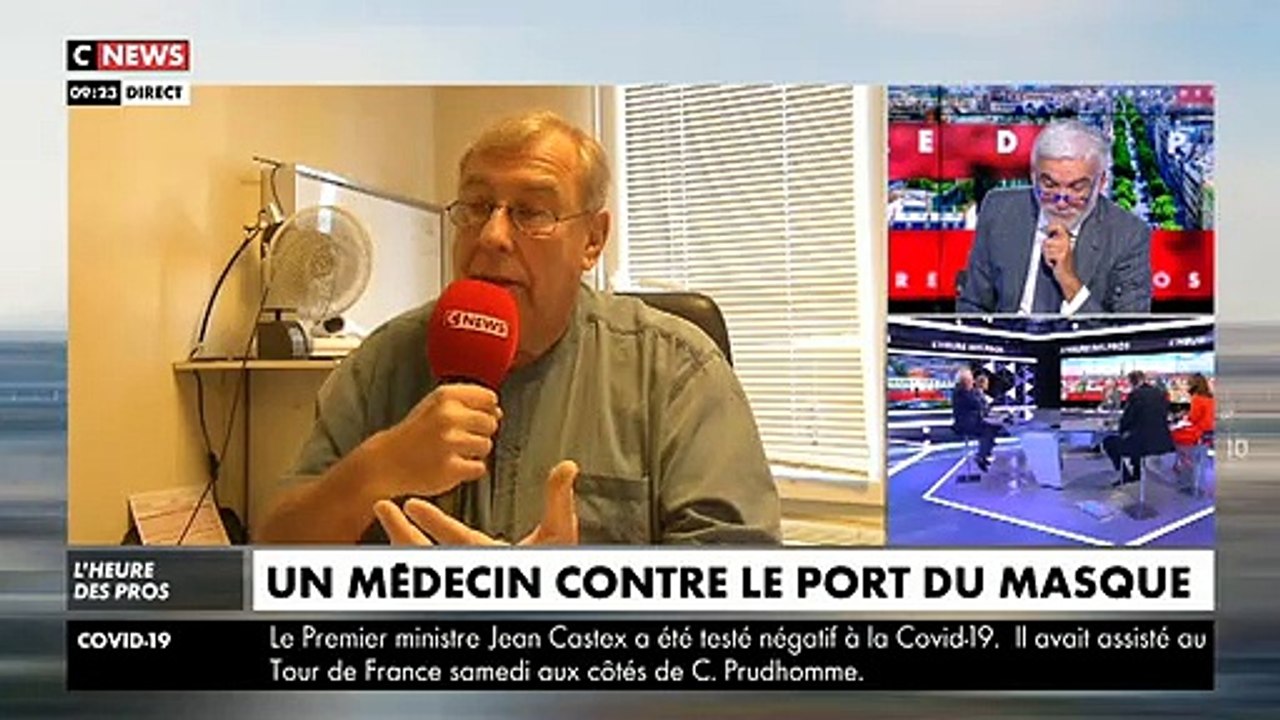 Coronavirus - Un pneumologue sur CNews affirme...