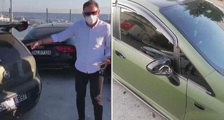 Beylikdüzü’nde hatalı parka tekmeli ceza