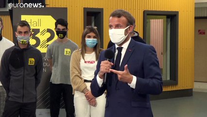 شاهد: نوبة سعال قوية تنتاب ماكرون وقلق متزايد لدى الفرنسيين من موجة كوفيد-19 الثانية