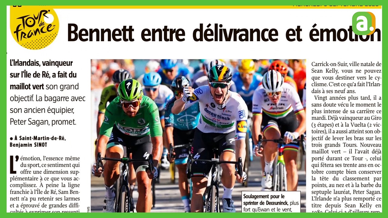 L Avenir Tour De France 2020 Preentation De La 11e Etape Chatelaillon Plage Poitiers Bruxelles News Journal Belge Com
