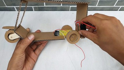 CAR TUK TUK -  DIY Make Things With Cardboard