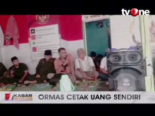 Ormas Cetak Uang Sendiri Gegerkan Pemerintah Garut