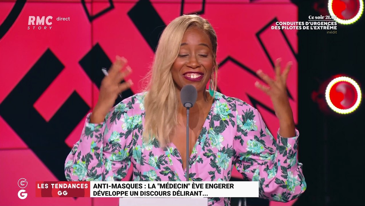 Les tendances GG : Anti-masques, la "médecin" Ève Engerer développe un discours délirant - 09/09