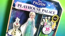 Disney FROZEN FEVER Elsa Playhouse Palace Wooden Magnetic Dress Up Fashion Dolls Mix and Match