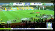 Repasa el tanto con el que La Equidad consigue su primera victoria ante Envigado