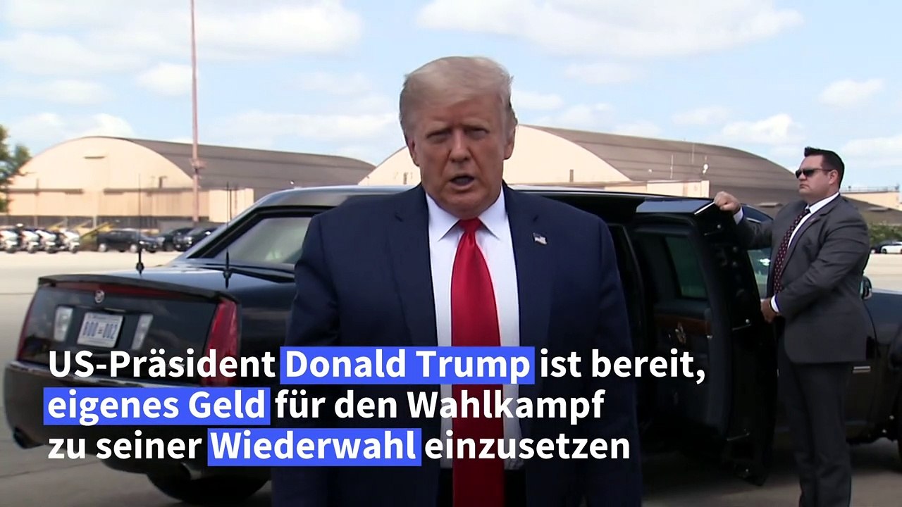 Trump: 'Was auch immer es kostet, wir müssen gewinnen'