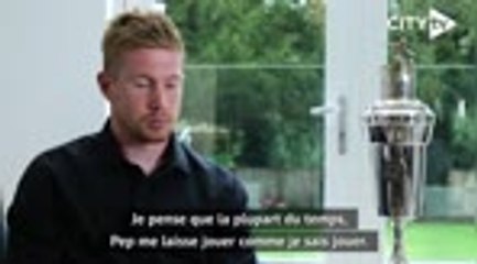 PFA - De Bruyne : “Pep Guardiola me laisse beaucoup de liberté”